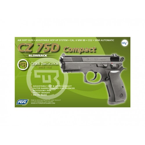 CZ 75D COMPACT METAL SCARRELLANTE A CO2  [16092]