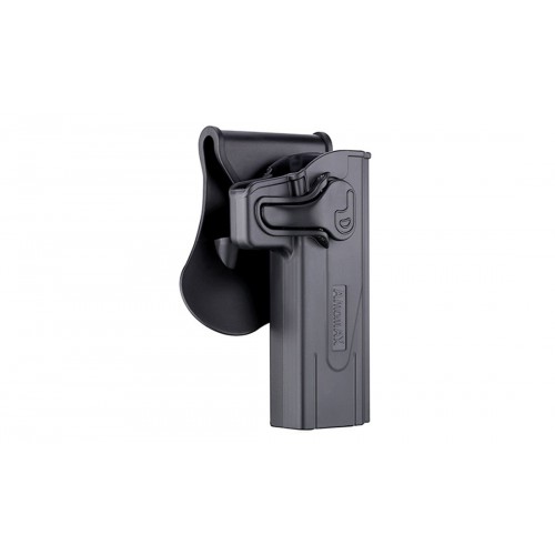 ÉTUI RIGIDE NOIR AMOMAX HI-CAPA [AM-HCPG2]