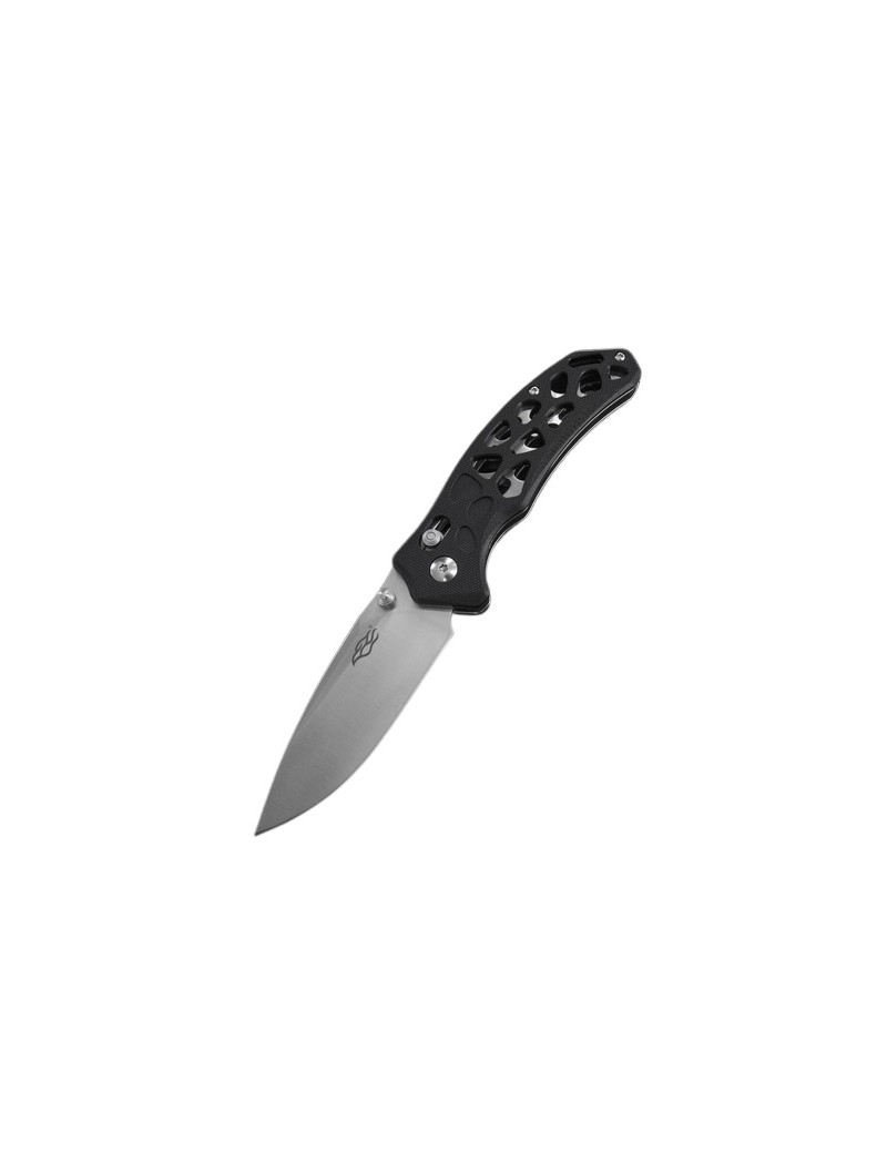 CUCHILLO PLEGABLE MANGO G10 COLOR NEGRO HOJA 8,5cm GANZO [FB7631-BK]