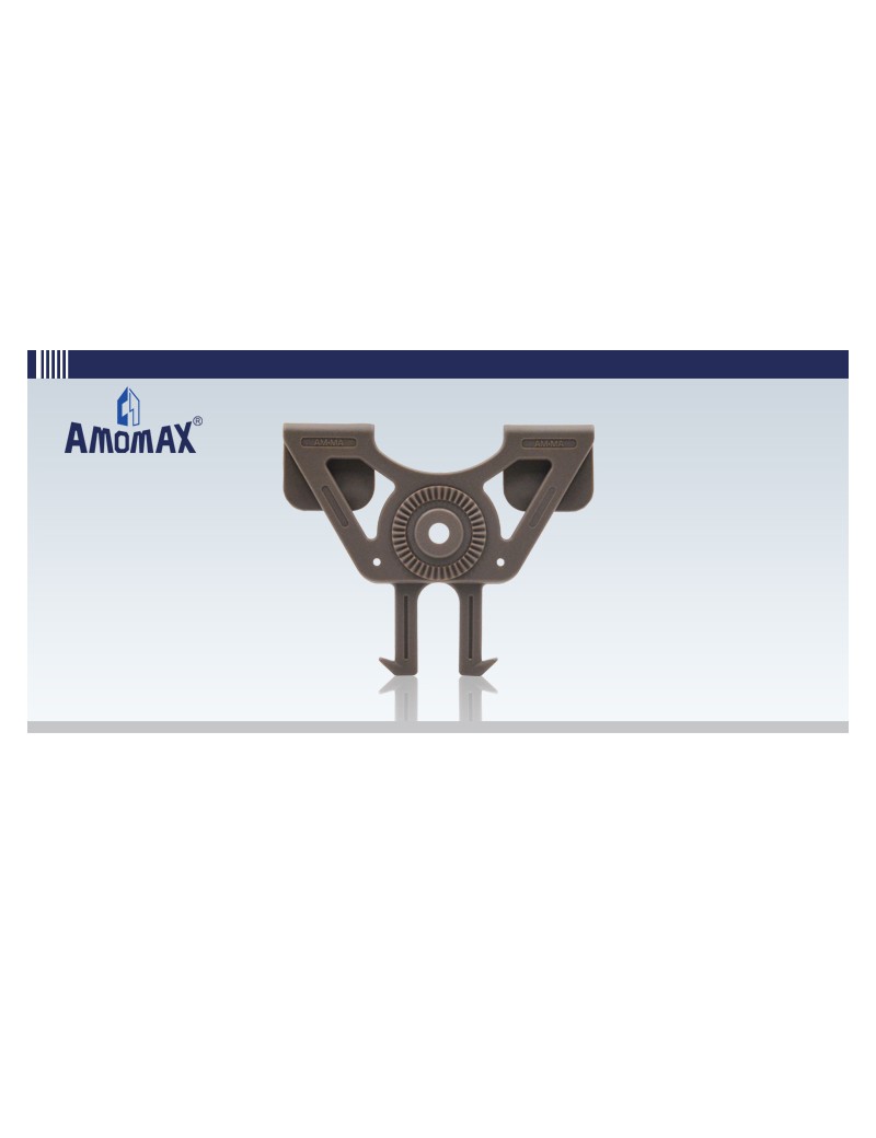 AMOMAX ADATTATORE MOLLE DARK PER FONDINE RIGIDE [AM-MAF]