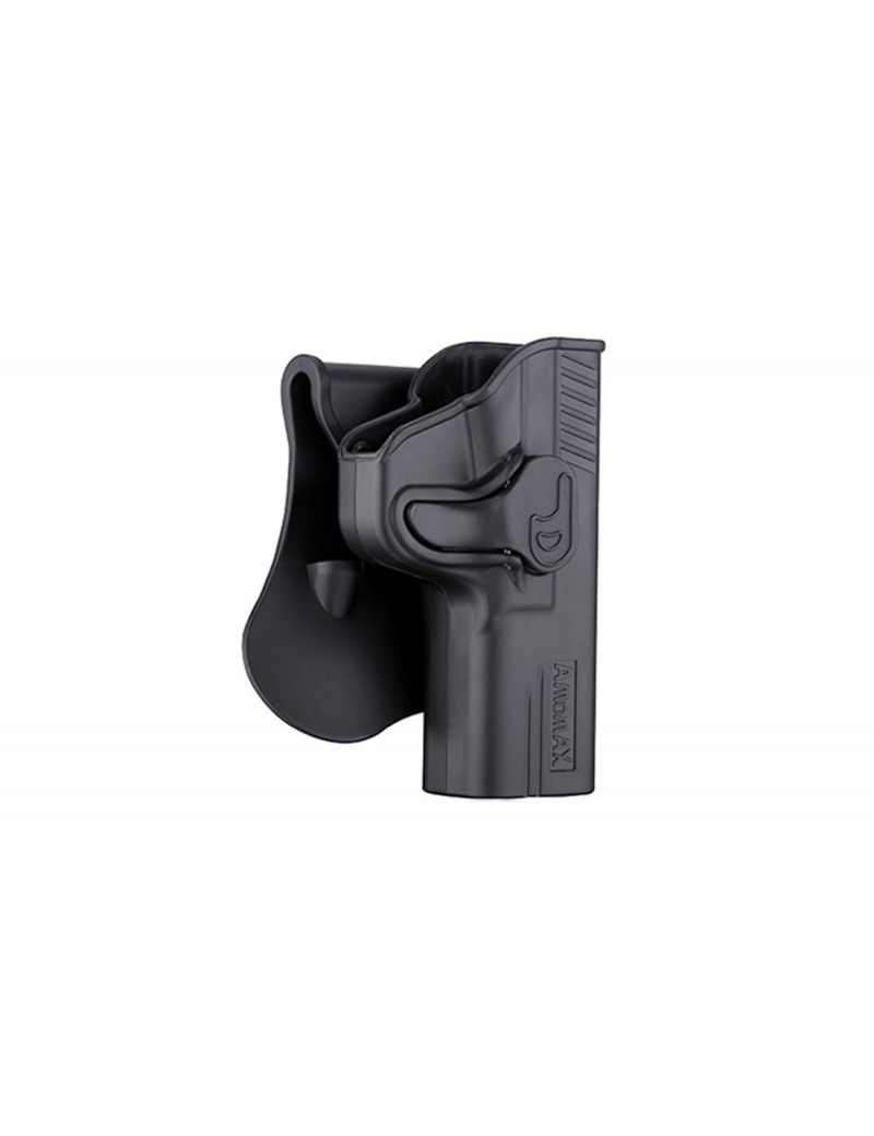 FUNDA RÍGIDA AMOMAX NEGRA PARA MP9 [AM-MP9G2]