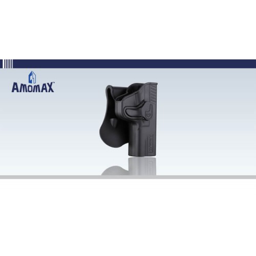 AMOMAX BLACK RIGID HOLSTER FOR MP9 [AM-MP9G2]