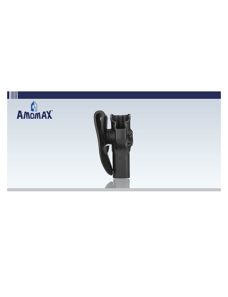 FUNDA RÍGIDA AMOMAX NEGRA PARA MP9 [AM-MP9G2]