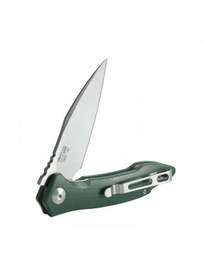 KLAPPMESSER G10 GRIFF GRÜNE KLINGE 8,5cm GANZO [FH51-GR] 2