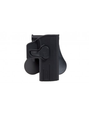 AMOMAX FONDINA RIGIDA NERA PER CZ P 07 / P09 [AM-P07G2]