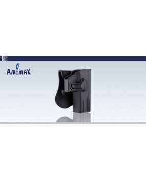 ETUI RIGIDE AMOMAX NOIR POUR CZ P 07 / P09 [AM-P07G2] 2