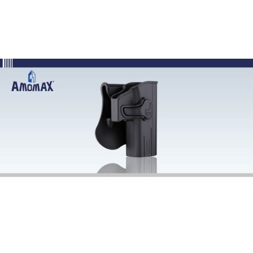 AMOMAX SCHWARZES STARRES HOLSTER FÜR CZ P 07 / P09 [AM-P07G2]