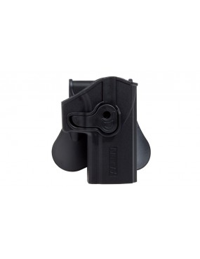 AMOMAX SCHWARZES STARRES HOLSTER FÜR SIG SAUER P320 CARRY [AM-P320]