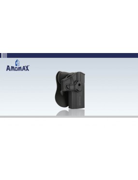 HOLSTER RIGIDE AMOMAX NOIR POUR SIG SAUER P320 CARRY [AM-P320] 2