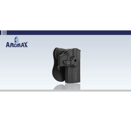 AMOMAX SCHWARZES STARRES HOLSTER FÜR SIG SAUER P320 CARRY [AM-P320]