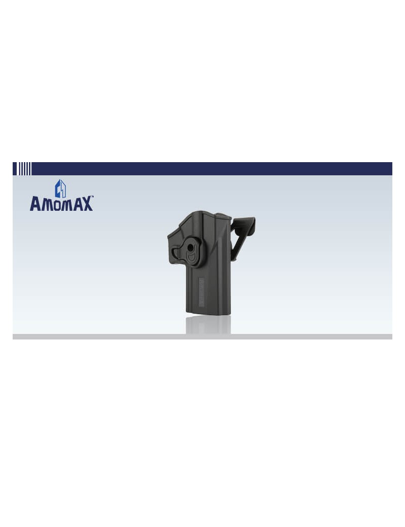 AMOMAX BLACK RIGID HOLSTER FOR SIG SAUER P320 CARRY [AM-P320]