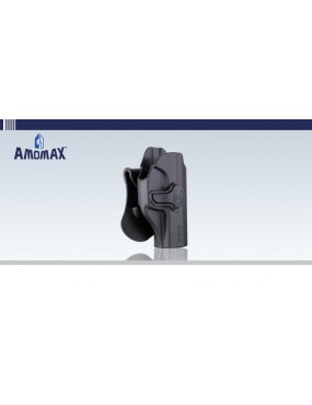 HOLSTER RIGIDE AMOMAX NOIR POUR P99 QA G1 [AM-P99G2] 2