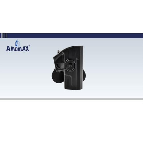 FUNDA RÍGIDA AMOMAX NEGRA PARA SIG SAUER SP2022 [AM-SP2022]