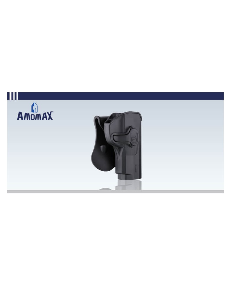 AMOMAX FONDINA RIGIDA NERA PER PX4 [AM-PX4G2]
