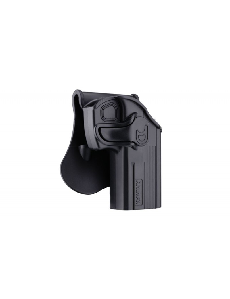 AMOMAX BLACK RIGID HOLSTER FOR CZ 75D TAURUS 24/7 [AM-T24 / 7G2]