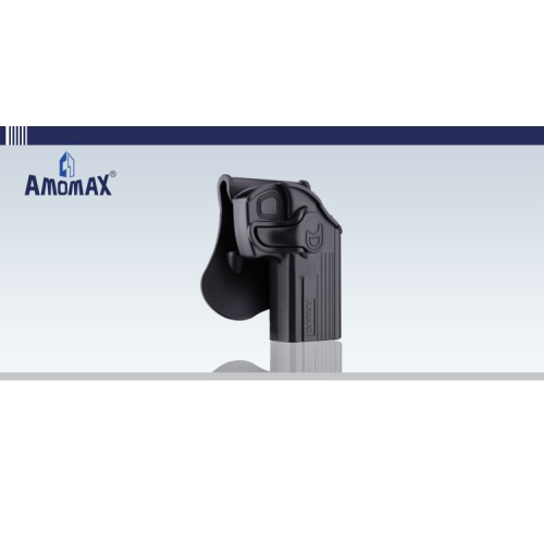 HOLSTER RIGIDE AMOMAX NOIR POUR CZ 75D TAURUS 24/7 [AM-T24 / 7G2]