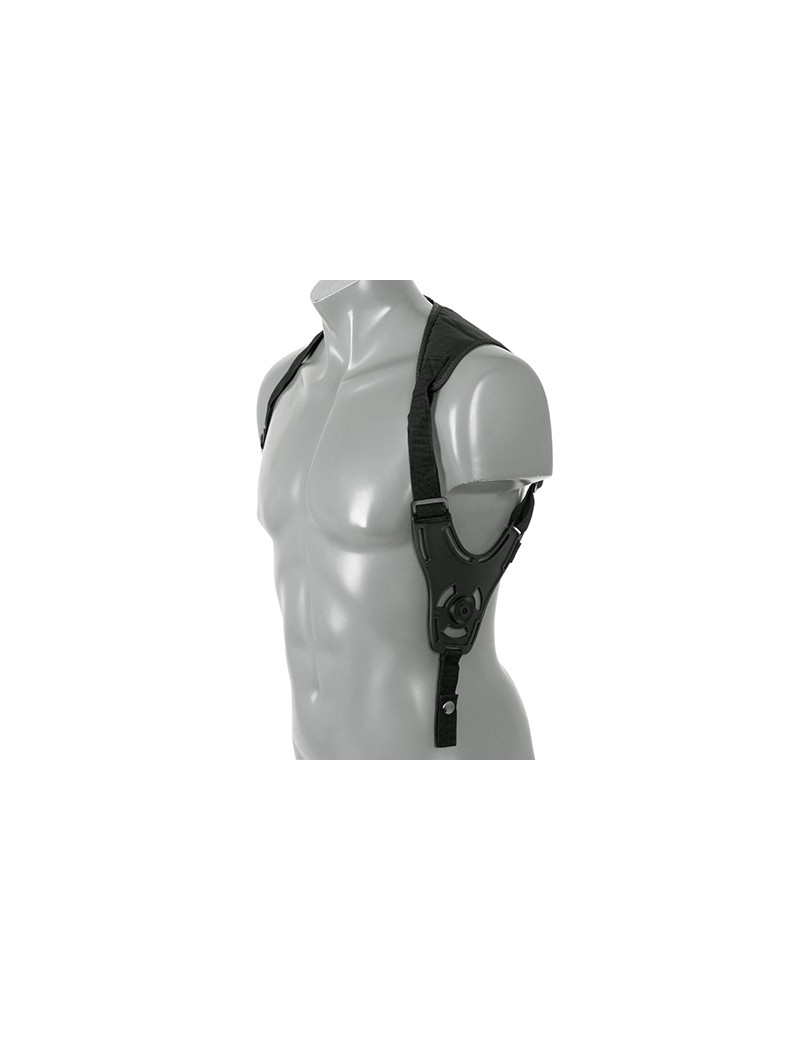 SINGLE SHOULDER HARNESS - BLACK [AM-SHS]