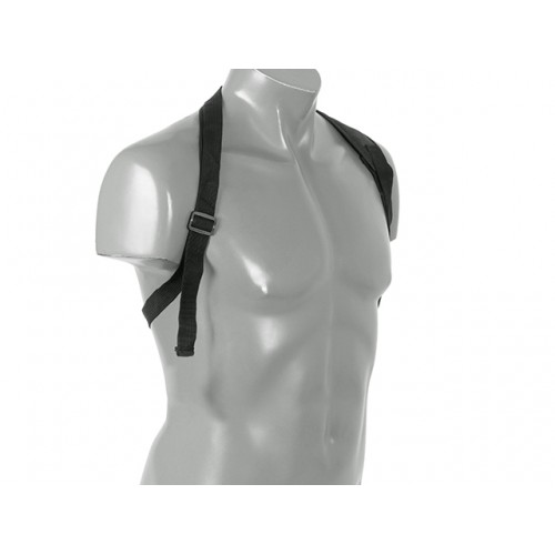 SINGLE SHOULDER HARNESS - BLACK [AM-SHS]