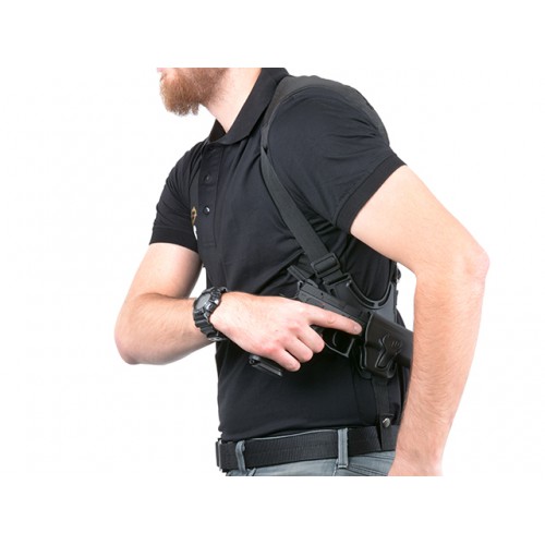 SINGLE SHOULDER HARNESS - BLACK [AM-SHS]