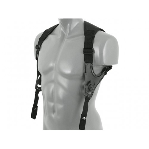 AMOMAX DOUBLE AXILLAR HOLSTER NOIR [AM-SHH]