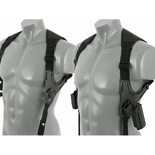 AMOMAX DOUBLE AXILLAR HOLSTER NOIR [AM-SHH]