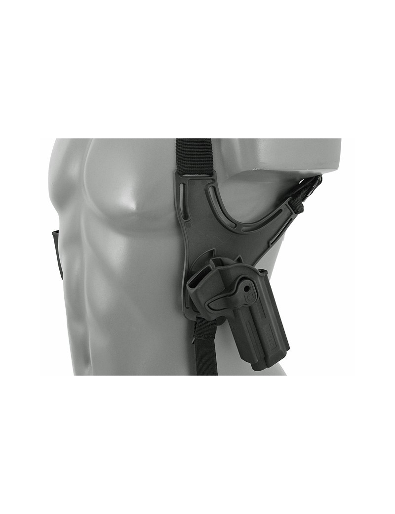 AMOMAX DOUBLE AXILLAR HOLSTER NOIR [AM-SHH]