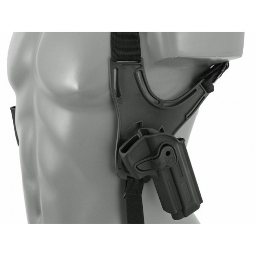 AIRSOFT DOBLE SHOULDER HARNESS - BLACK [AM-SHH]