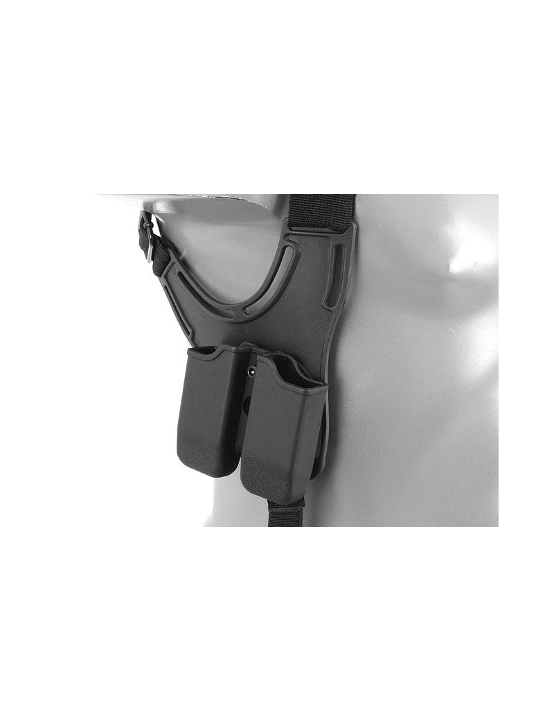 AIRSOFT DOPPELSCHULTERGURT - SCHWARZ [AM-SHH]