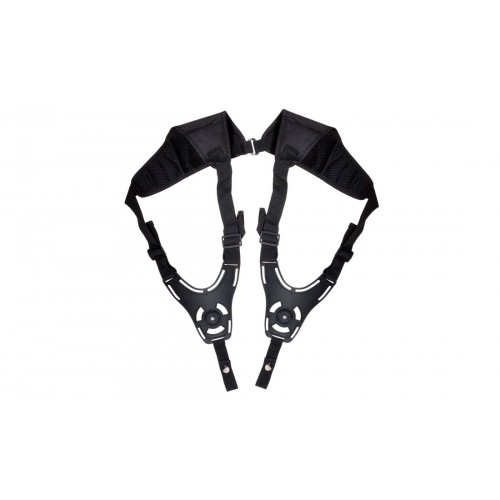 AIRSOFT DOPPELSCHULTERGURT - SCHWARZ [AM-SHH]