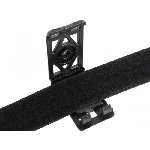 SCHWARZER SCHNELLVERSCHLUSS-CLIP FÜR AMOMAX HOLSTER [AM-BC2]