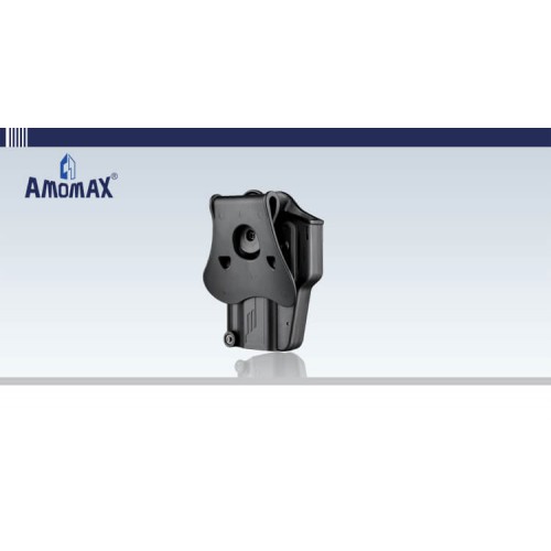 FUNDA RÍGIDA UNIVERSAL AMOMAX NEGRA [AM-UH]