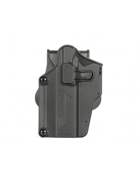 HOLSTER RIGIDE NOIR AMOMAX UNIVERSEL GAUCHE [AM-UHL]