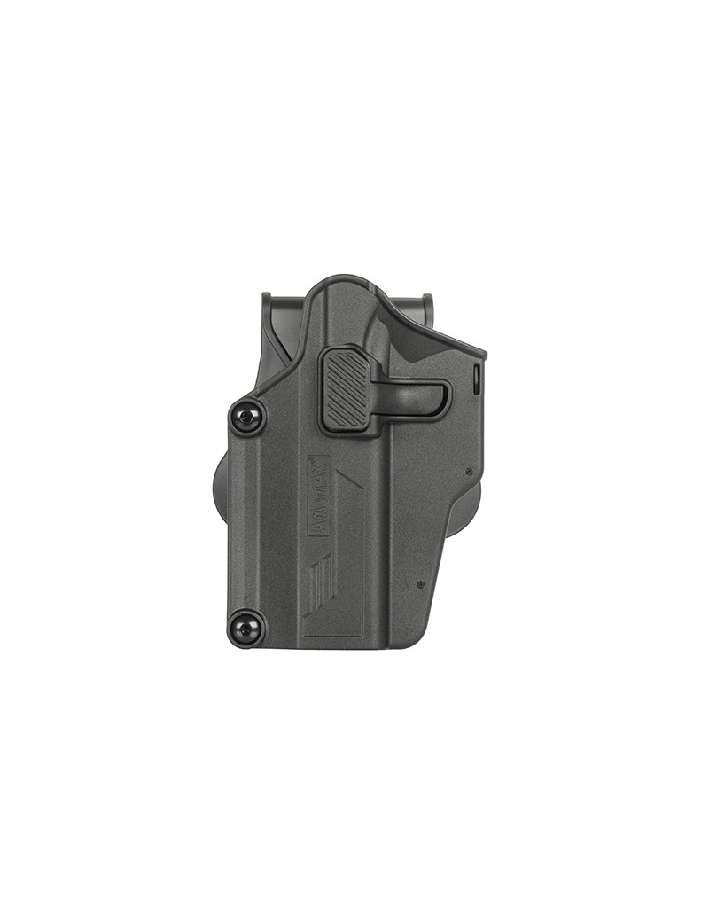 RIGID HOLSTER BLACK AMOMAX UNIVERSAL LEFT [AM-UHL]