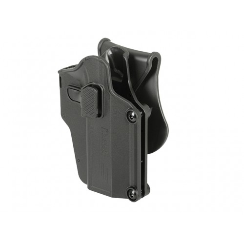 FUNDA RÍGIDA UNIVERSAL AMOMAX NEGRA MANO IZQUIERDA [AM-UHL]