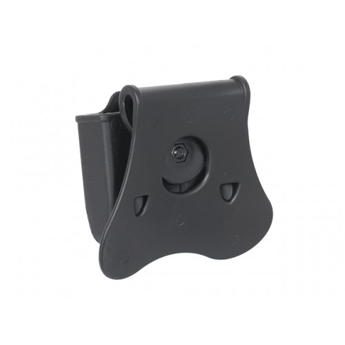 FUNDA CARGADOR DOBLE AMOMAX NEGRO PARA G17 / 18/19 [AM-MP-G3]