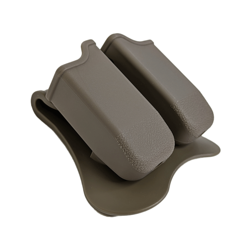 PORTA CARICATORE DOPPIO DARK AMOMAX PER G17/18/19 [AM-MP-G3F]