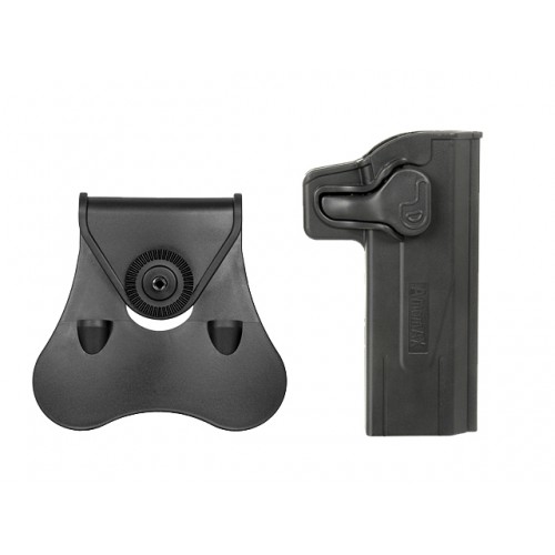 AMOMAX BLACK RIGID HOLSTER FOR DESERT EAGLE [AM-DEG2]