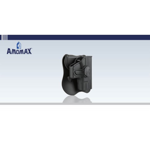 ETUI RIGIDE AMOMAX NOIR POUR GLOCK G42 [AM-G42G2]