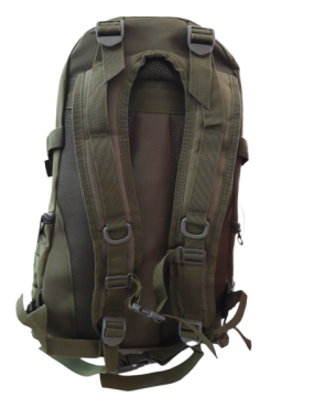 BARBARIC TAKTISCHER RUCKSACK 600D MIT VERSTELLBAREN SCHULTERRIEMEN GRÜN 38L [34882-VE] 2