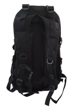 BARBARIC ZAINO TATTICO 600D CON SPALLACCI REGOLABILI NERO 38L  [34882-NE] 2