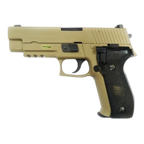 P226 MK25 RAIL TAN GAS [W003]