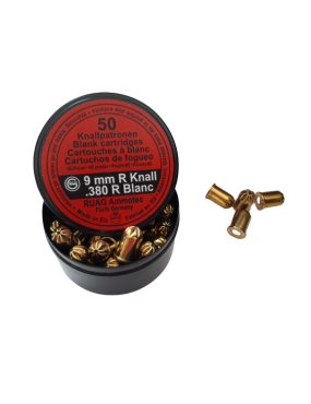 GECO BLANK CARTRIDGES CALIBER 380mm OF 50 pieces [259-038]