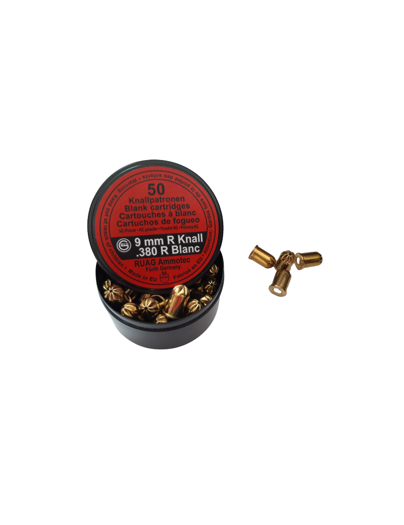 GECO CARTUCCE A SALVE CALIBRO 380mm DA 50 pezzi [259-038]