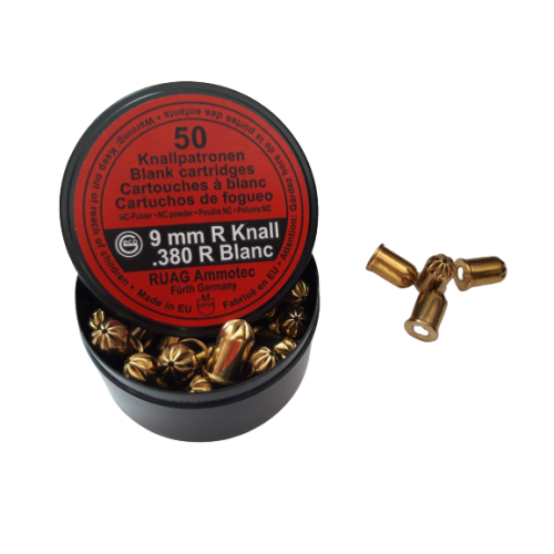 GECO CARTUCHOS DE FOGUEO CALIBRE 380mm DE 50 uds [259-038]