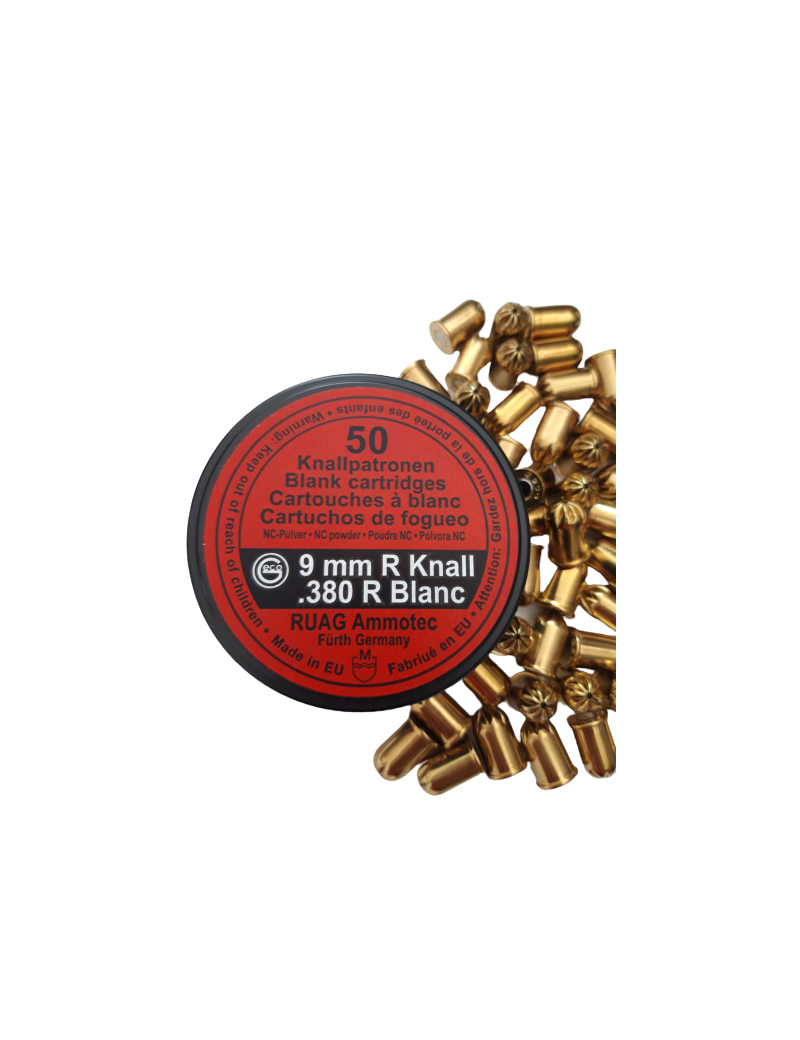 GECO CARTUCCE A SALVE CALIBRO 380mm DA 50 pezzi [259-038]