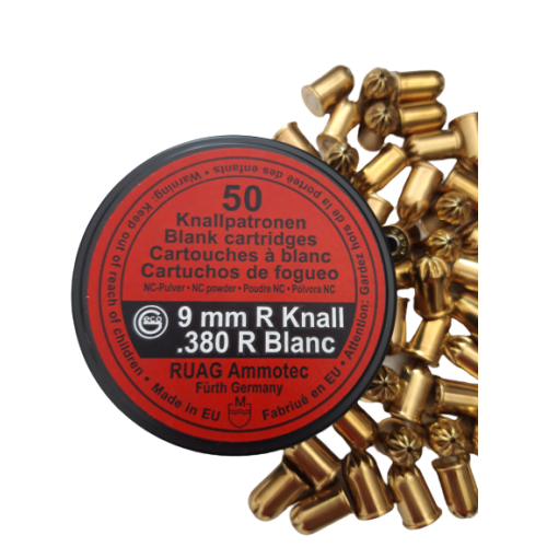 GECO CARTUCHOS DE FOGUEO CALIBRE 380mm DE 50 uds [259-038]