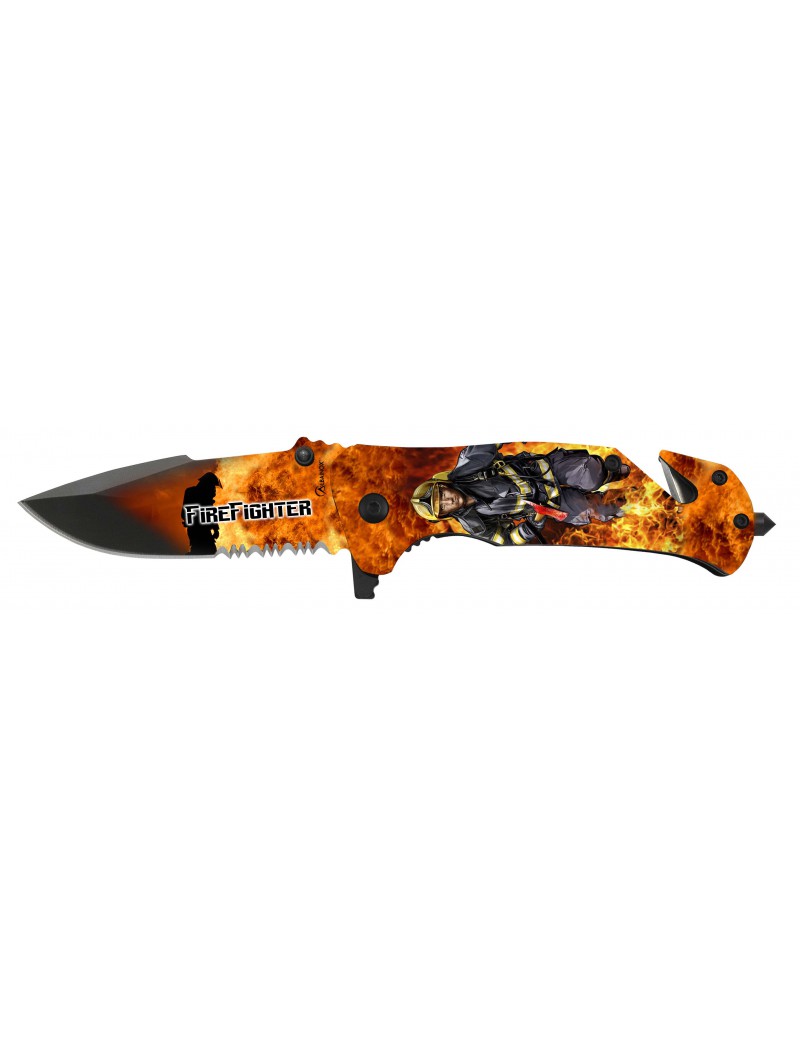 ALBAINOX navaja albainox FIRE FIGHTER hoja:8.2 