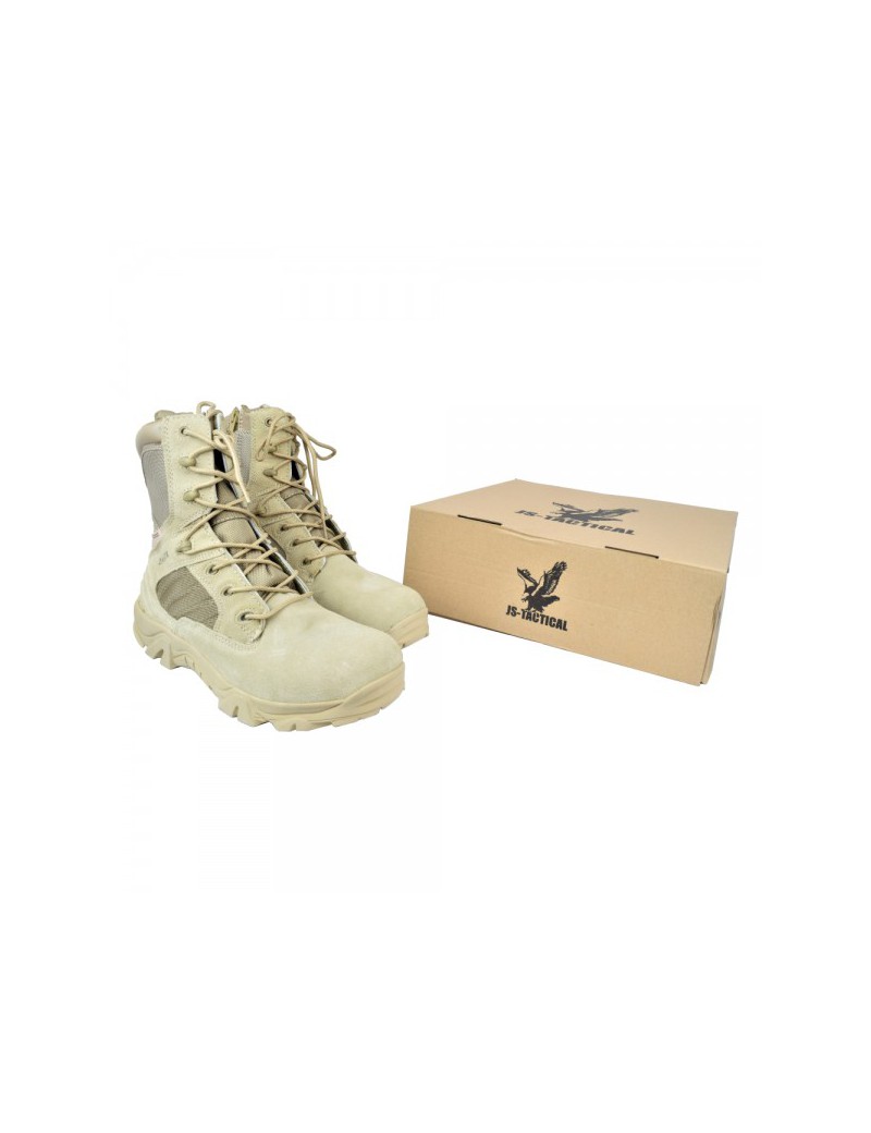 BOOTS COMBAT JS WARRIOR TAN [JS-BWT]