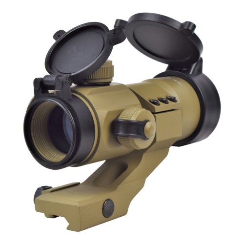 JS-TACTICAL RED DOT LENTE 30mm TAN [JS-1X30RDTAN]