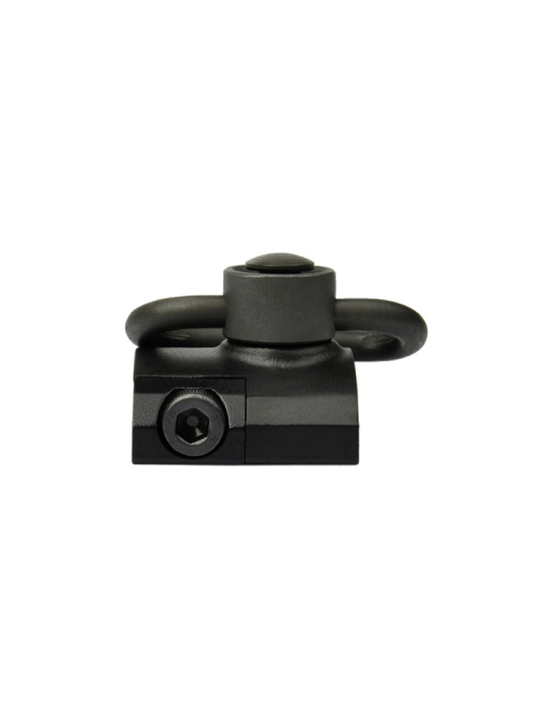 ELEMENT ANELLO CINGHIA CON ATTACCO PER SLITTE 20MM NERO [EL-EX250B]